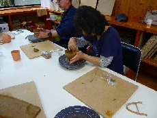 自作のお茶碗♪