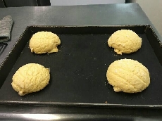 ウチのエースの力作です！パン体験導入まで今しばらくお待ちを・・・