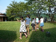 最後はみんなで試し打ち