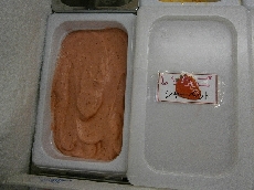 前々回ご紹介したイチゴがおいしいシャーベットに