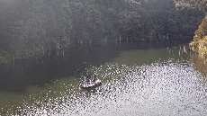 雄大な自然の中・・・