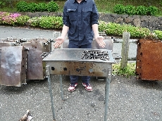 レンタルバーベキューグリル！こちらは約10名用