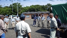 出発前ミーティング