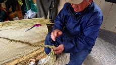 ここから、しめ縄になります！