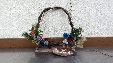 玄関に飾るとウキウキ★クリスマスモードに