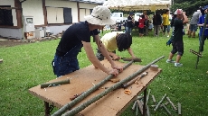 竹・木工体験②